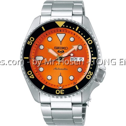 SEIKO 5 SPORT SUPERMAN 5KX ORANGE AUTOMATIC SRPD59K1 SEIKO 5 SPORT SUPERMAN 5KX ORANGE AUTOMATIC SRPD59K1