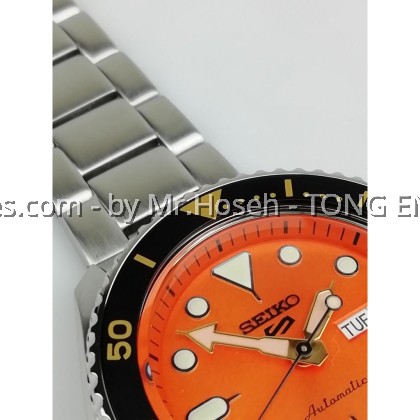 SEIKO 5 SPORT SUPERMAN 5KX ORANGE AUTOMATIC SRPD59K1 SEIKO 5 SPORT SUPERMAN 5KX ORANGE AUTOMATIC SRPD59K1