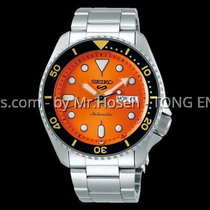 SEIKO 5 SPORT SUPERMAN 5KX ORANGE AUTOMATIC SRPD59K1 SEIKO 5 SPORT SUPERMAN 5KX ORANGE AUTOMATIC SRPD59K1