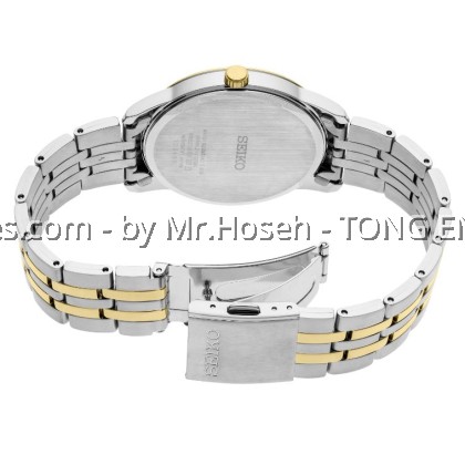 Seiko Essential 2 Tone Men Quartz Watch SUR402P1