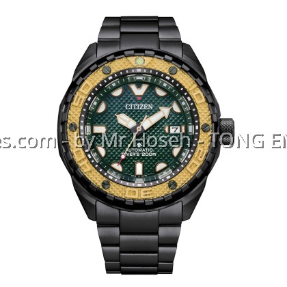 Citizen Promaster Super Titanium Green Anaconda Asia-Only Limited Edition Dive Automatic Men Watch NB6008-82X