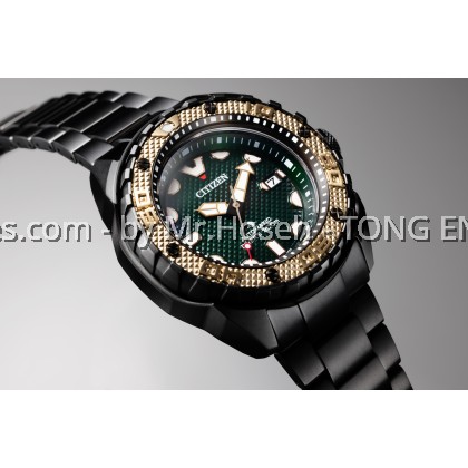Citizen Promaster Super Titanium Green Anaconda Asia-Only Limited Edition Dive Automatic Men Watch NB6008-82X