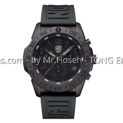 Luminox Pacific Diver Blackout Chronograph Men's Watch - XS.3141.BO
