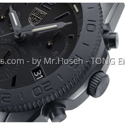 Luminox Pacific Diver Blackout Chronograph Men's Watch - XS.3141.BO