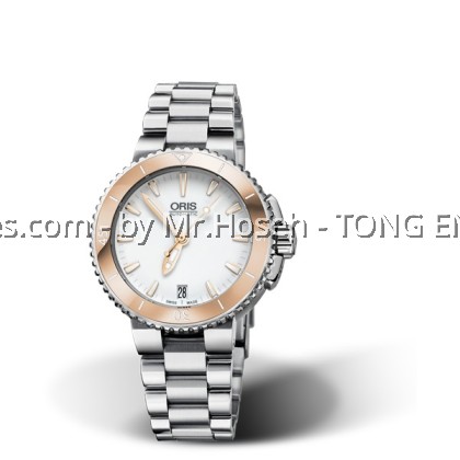 ORIS AQUIS DATE LADIES 01 733 7652 4356-07 8 18 01P