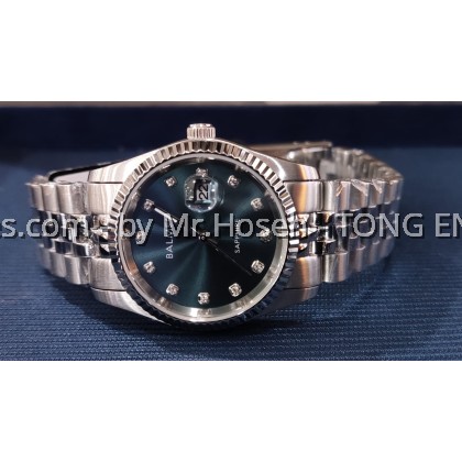 Balmer 30mm Datejust Ladies Quartz Watch 8172L SS-46S