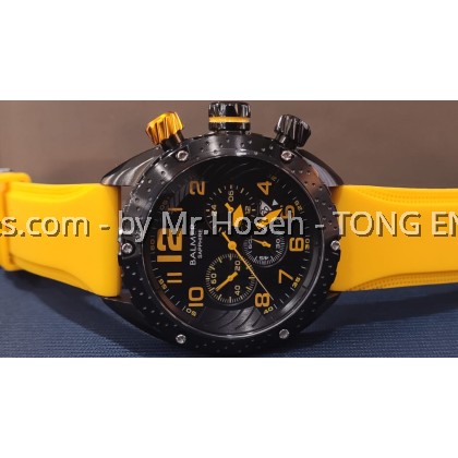 Balmer 45mm XXL Big Crown Chronograph Men Watch 8810G BK-42