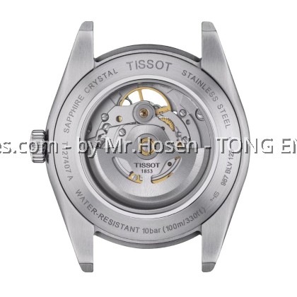 TISSOT GENTLEMAN POWERMATIC 80 OPEN HEART T127.407.11.081.00 T1274071108100