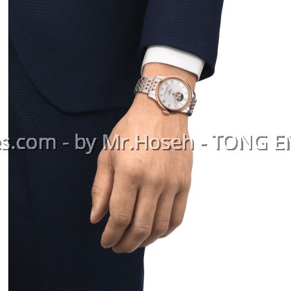 TISSOT LE LOCLE POWERMATIC 80 OPEN HEART T006.407.22.033.02 T0064072203302
