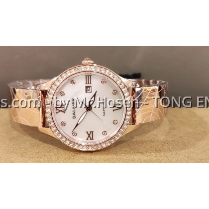Balmer 32mm Elegant MOP Women's Quartz Watch 8175L RG-1 Balmer 32mm Elegant MOP Women's Quartz Watch 8175L RG-1
