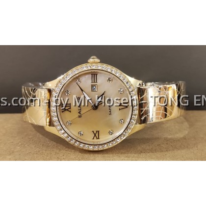 Balmer 32mm Elegant MOP Women's Quartz Watch 8175L GP-2