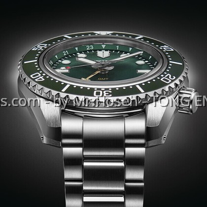 Seiko Prospex GMT ‘Marine Green’ Marinemaster 200m GMT SPB381J1