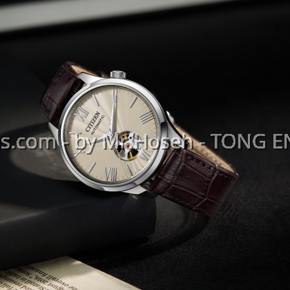 Citizen Open Heart Mechanical Men Watch NH9130-17A