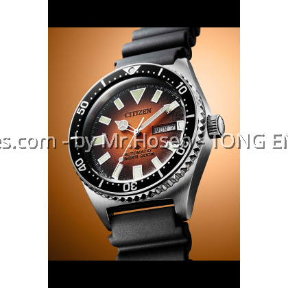 CITIZEN PROMASTER AUTOMATIC GENTS DIVING WATCH ORANGE DIAL - NY0120-01Z CITIZEN PROMASTER AUTOMATIC GENTS DIVING WATCH ORANGE DIAL - NY0120-01Z