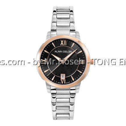 Alain Delon 34mm Elegance Ladies Watch AD456-2433