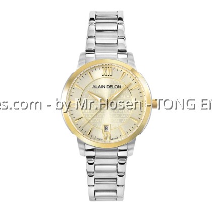 Alain Delon 34mm Elegance Ladies Watch AD456-2823