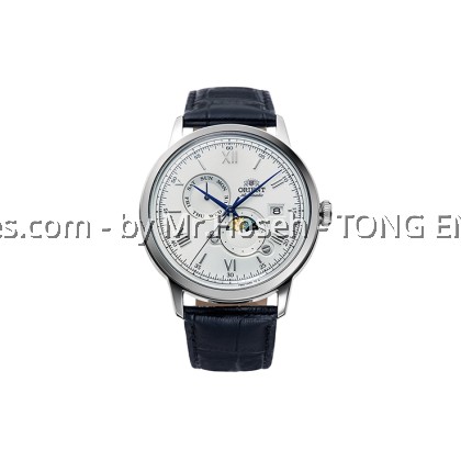 Orient Bambino Sun and Moon Mechanical Classic Watch RA-AK0802S
