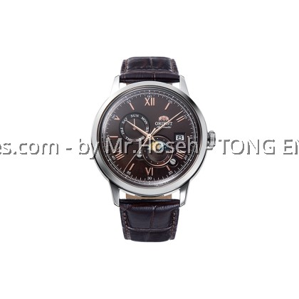 Orient Bambino Sun and Moon Mechanical Classic Watch RA-AK0804Y