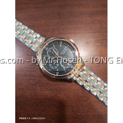 Balmer Multi-Hand Sweeping Second 35mm Bracelet Watch 9190L RTT-4