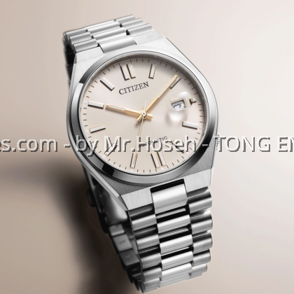 Citizen Mechanical Automatic Gents Tsuyosa Sand Beige Dial NJ0151-88W