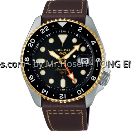 Seiko 5 Sports SKX GMT Mocha Automatic SSK036K1