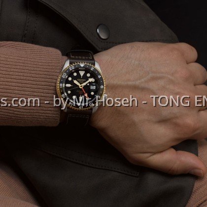 Seiko 5 Sports SKX GMT Mocha Automatic SSK036K1