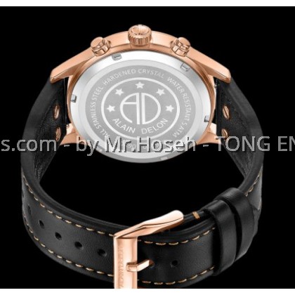 Alain Delon Pilot Watch Chronograph AD490-1535C