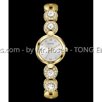 GUESS Ladies Gold Tone Analog Watch 26mm GW0757L2 GUESS Ladies Gold Tone Analog Watch 26mm GW0757L2