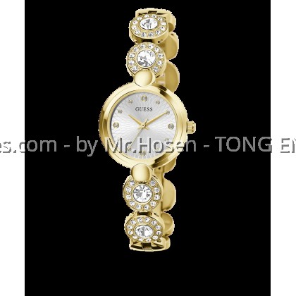 GUESS Ladies Gold Tone Analog Watch 26mm GW0757L2 GUESS Ladies Gold Tone Analog Watch 26mm GW0757L2