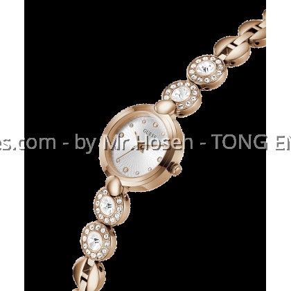GUESS Ladies Rose Gold Tone Analog Watch 26mm GW0757L3