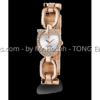 GUESS Ladies Rose Gold Tone Analog Watch 22.2mm GW0683L3 GUESS Ladies Rose Gold Tone Analog Watch 22.2mm GW0683L3
