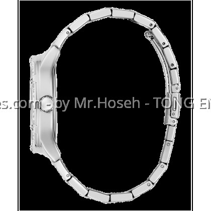 GUESS Ladies Silver Tone Multi-function Watch 40mm GW0558L1 GUESS Ladies Silver Tone Multi-function Watch 40mm GW0558L1
