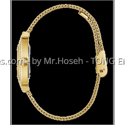 GUESS Ladies Gold Tone Analog Watch 32mm GW0550L2