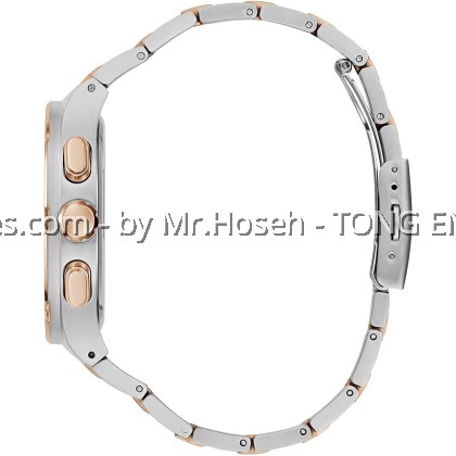 GUESS Mens 2-Tone Multi-function Watch 42mm GW0572G4