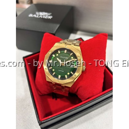 Balmer Dodecagon Gents Quartz Watch 8824G GP-6