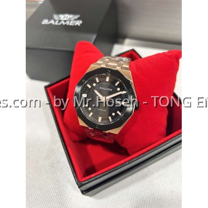 Balmer Dodecagon Gents Quartz Watch 8824G RG-4