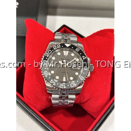 Balmer Sport Diver GMT 41mm Jubilee Bracelet B8133G BK-3