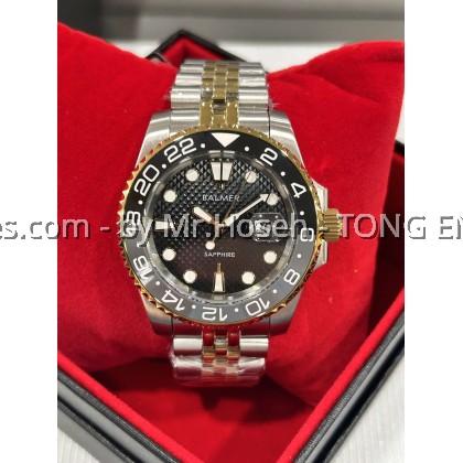 Balmer Sport Diver GMT 41mm Jubilee Bracelet B8133G SS-59