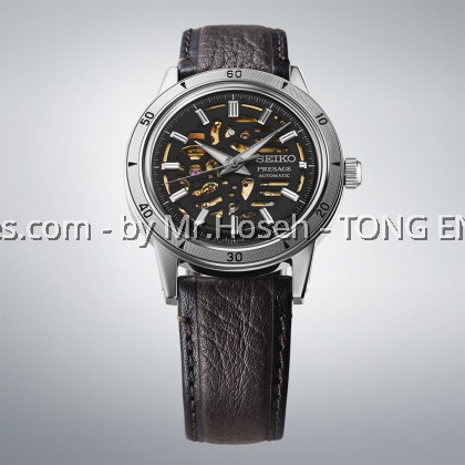 Seiko Presage Skeleton Style 60s 'Elegant yet Rugged' Biker style SSA461J1 Seiko Presage Skeleton Style 60s 'Elegant yet Rugged' Biker style SSA461J1