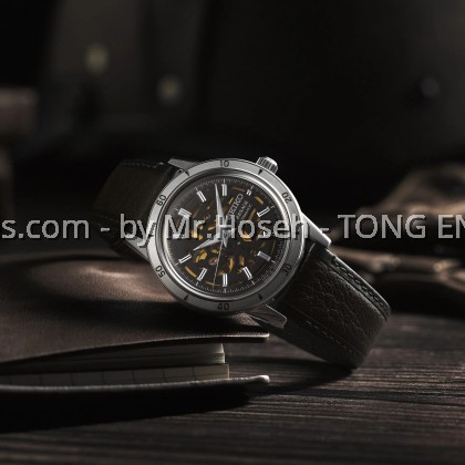 Seiko Presage Skeleton Style 60s 'Elegant yet Rugged' Biker style SSA461J1 Seiko Presage Skeleton Style 60s 'Elegant yet Rugged' Biker style SSA461J1