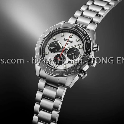 Seiko Prospex Speedtimer Solar Chronograph Silver Panda SSC911P1