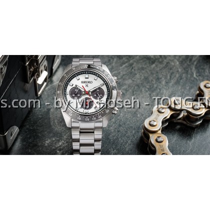 Seiko Prospex Speedtimer Solar Chronograph Silver Panda SSC911P1