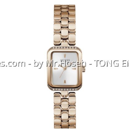 GUESS Ladies Rose Gold Tone Analog Watch GW0865L3