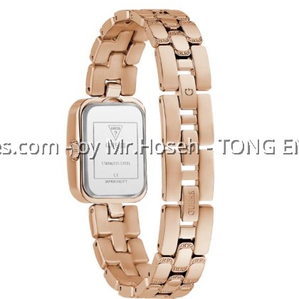 GUESS Ladies Rose Gold Tone Analog Watch GW0865L3