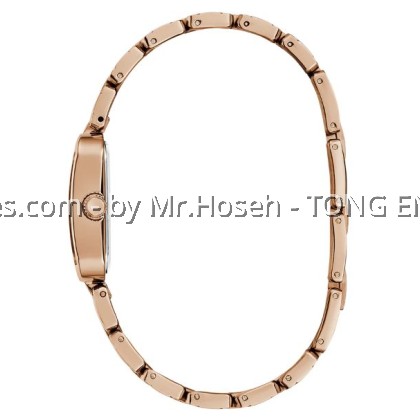 GUESS Ladies Rose Gold Tone Analog Watch GW0865L3