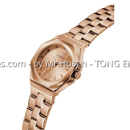 Guess Empress Rose Gold-Tone Round Analog Watch 34mm GW0873L3
