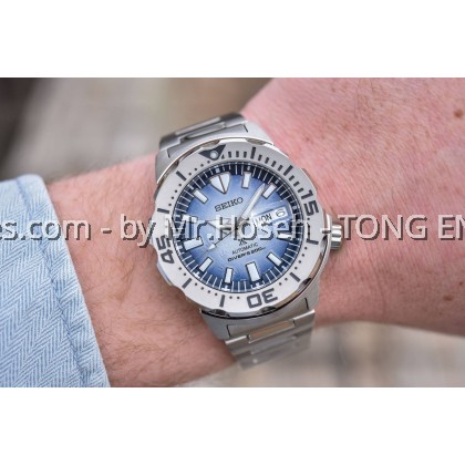 Seiko Prospex Monster 'Antarctica' Penguin Save The Ocean Special Edition SPRG57K1