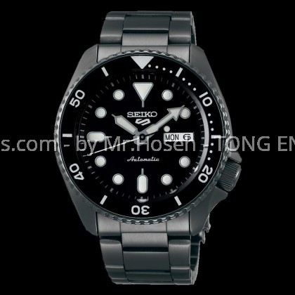 SEIKO 5 SPORT SUPERMAN 5KX ALL BLACK AUTOMATIC SRPD65K1 SEIKO 5 SPORT SUPERMAN 5KX ALL BLACK AUTOMATIC SRPD65K1