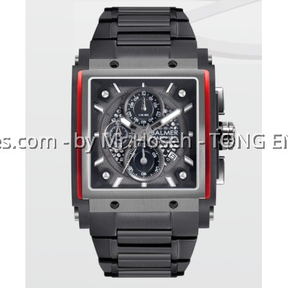 Balmer XXL Rectangular Chronograph 8107G BK-4