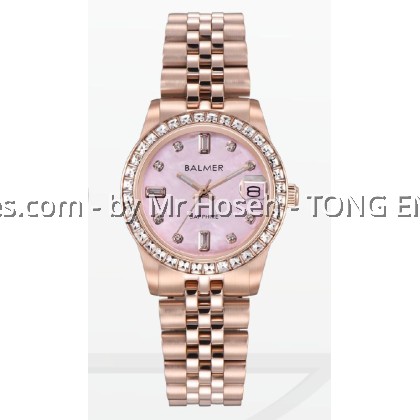 Balmer Grace Crystal Bezel 32mm Lady Watch 8191L RG-P9